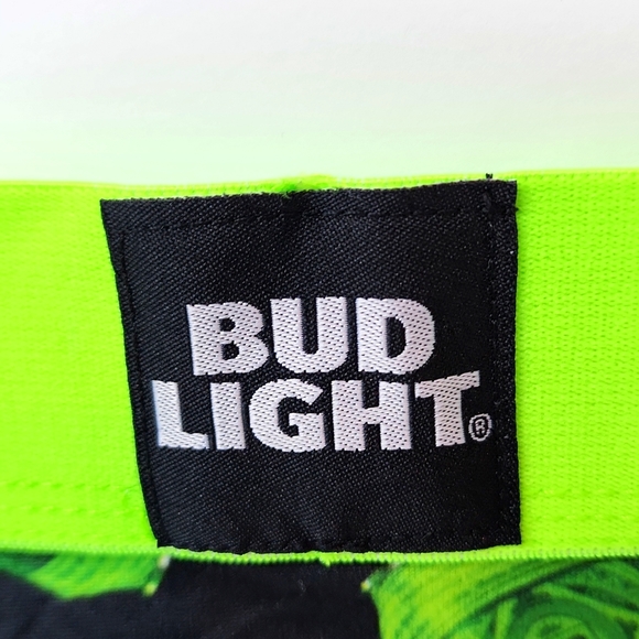 CRAZY BOXER BUD LIGHT GREEN & BLACK COLOR MEDIUM SIZE - Picture 5 of 9